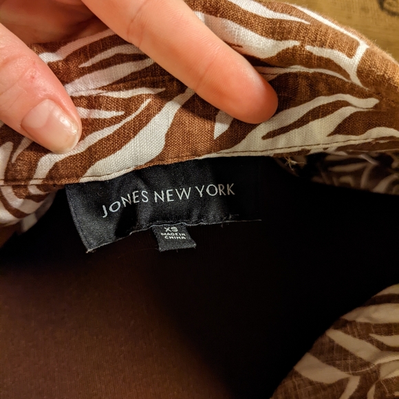 Vintage Jones New York Animal Print Dress - Picture 3 of 9